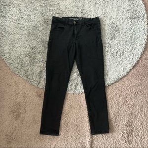 short american eagle black jeans